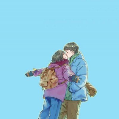 8组超暖漫画情侣头像 一对两张高清分享