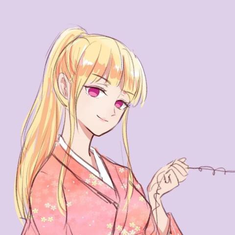 22张高清动漫情侣头像！一男一女QQ情头合集