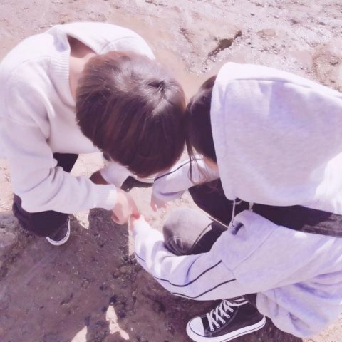 抖音网红情侣头像一对两张 22张高清热门情头合集