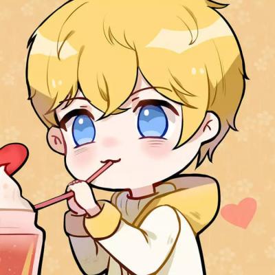 26张简约呆萌款！一男一女卡通动漫情侣头像合集