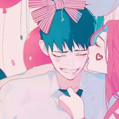 16组高清动漫情侣头像 男女配对款一次配齐