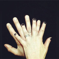 18张氛围感拉满的纹身情侣头像 小众又甜蜜