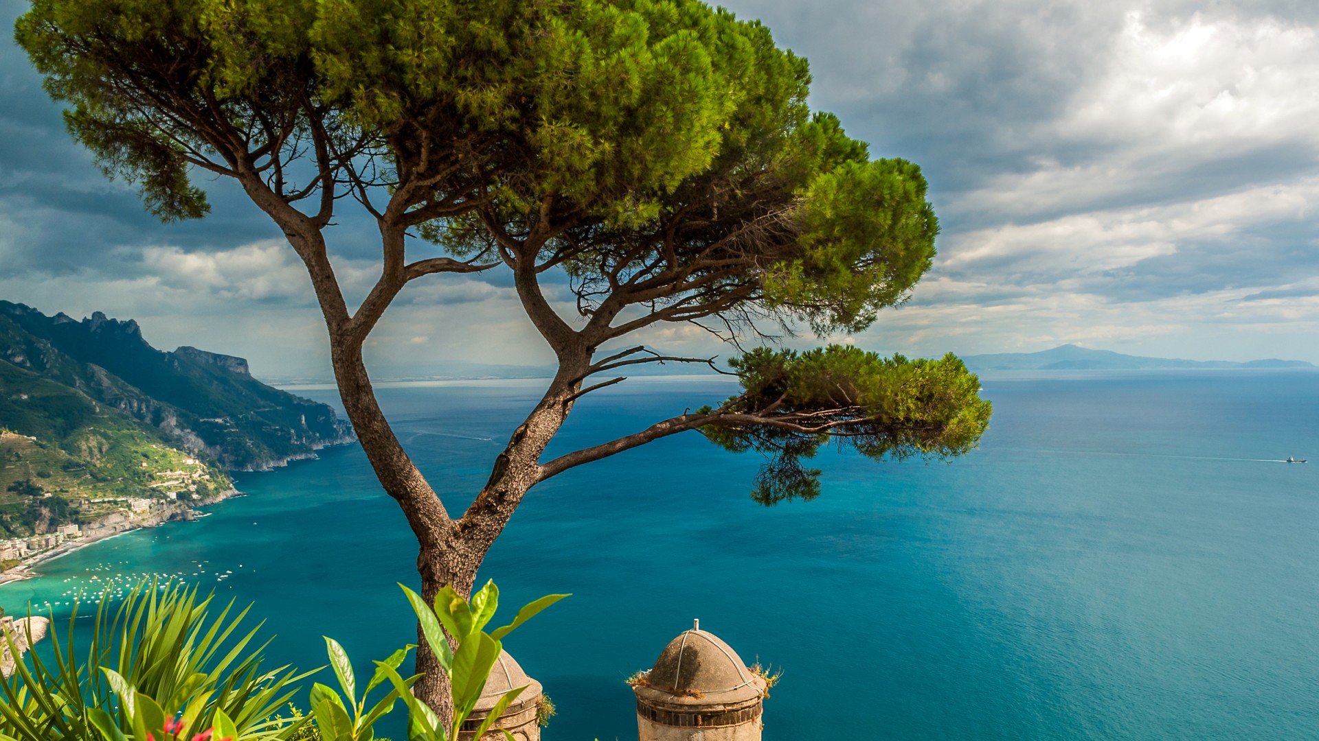 意大利拉韦洛海岸风景电脑动漫壁纸来啦