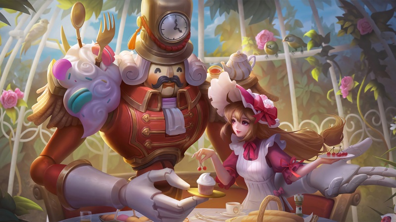 王者荣耀干将莫邪胡桃夹子高清游戏壁纸来了