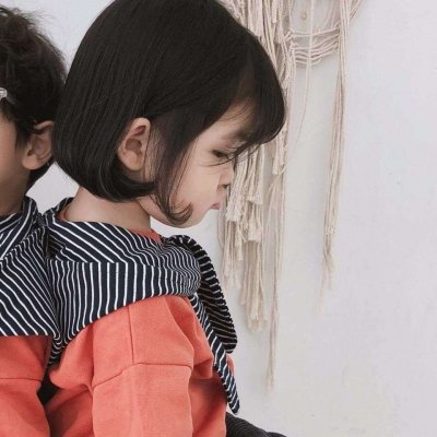 22张超萌可爱萌娃情侣头像 一对两张高清图