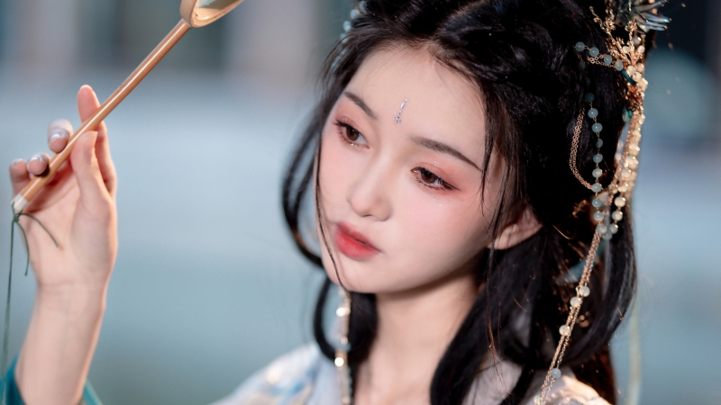 古装长发美女电脑壁纸免费下载 多款高清尺寸可选