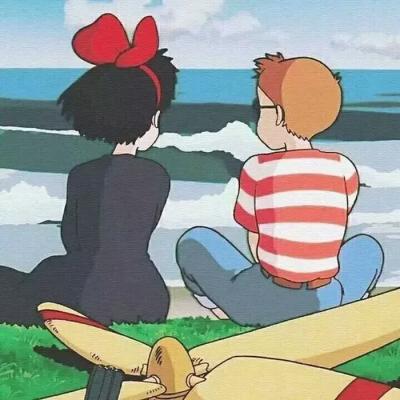 超萌小孩卡通情侣头像 20张可爱动漫款合集