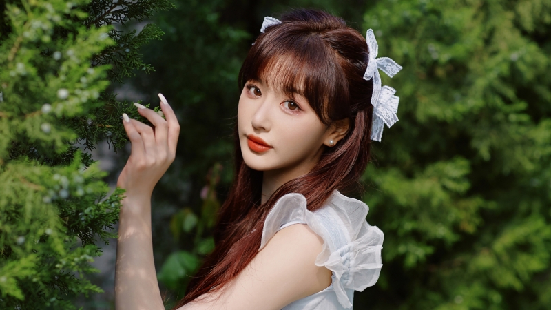 护眼又好看！清纯美女孔雪儿高清电脑壁纸合集