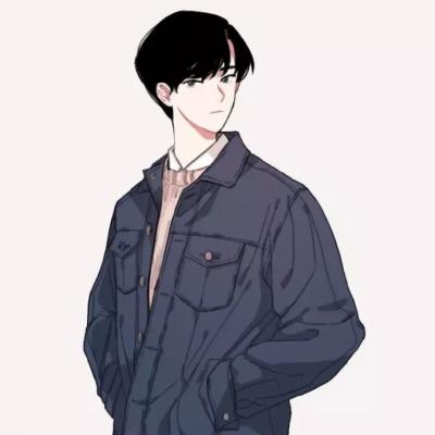 24张高清独一份的动漫情侣头像 一男一女款合集