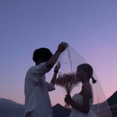 婚纱情侣头像一对两张 高清好看的穿婚纱情侣头像合集