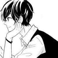 20组一男一女黑白动漫情侣头像分享