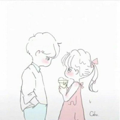 漫画情侣头像来啦！撒娇吃醋全是只对你的可爱模样（共22张）