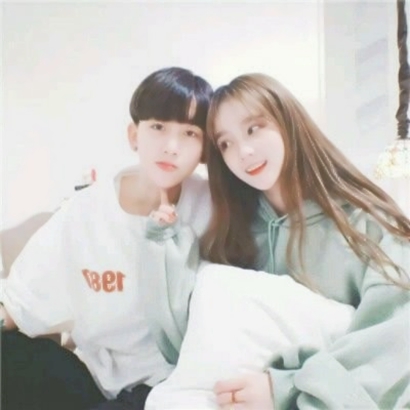 30张高清小清新风格QQ唯美情侣头像分享