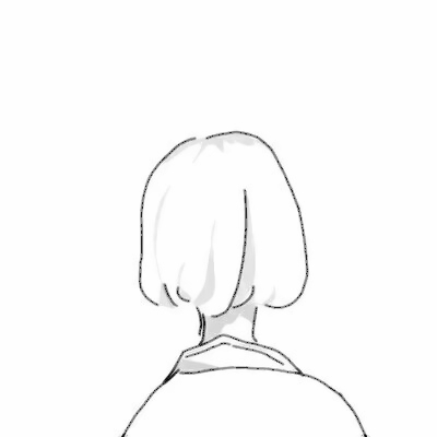 18张可爱手绘简笔画情头 高清又好看的情侣头像合集