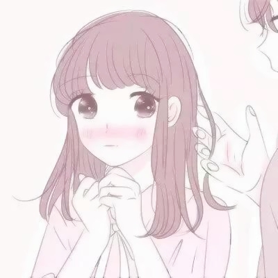 软乎乎粉色系动漫情侣头像 10张高清可爱款来啦