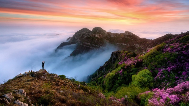 这套山脉摄影壁纸，适配你家所有尺寸的电脑屏幕