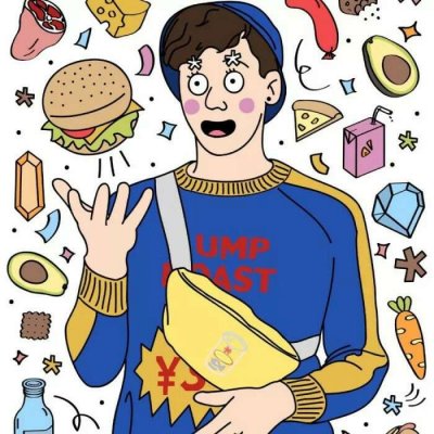 搞怪情侣头像来啦！18张可爱卡通一男一女款高清图