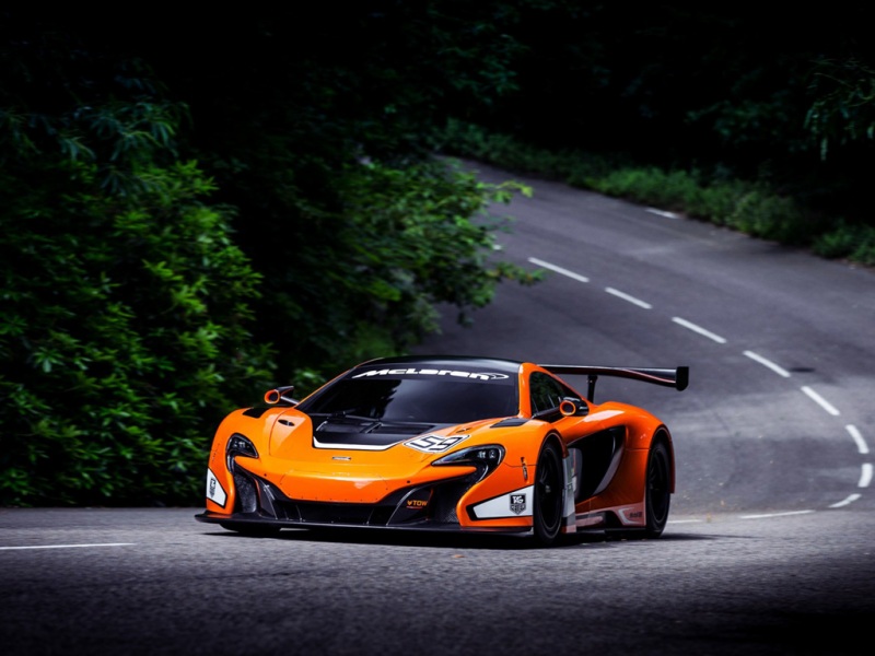 迈凯轮650S GT3跑车林间公路壁纸上新 多款高清尺寸可选