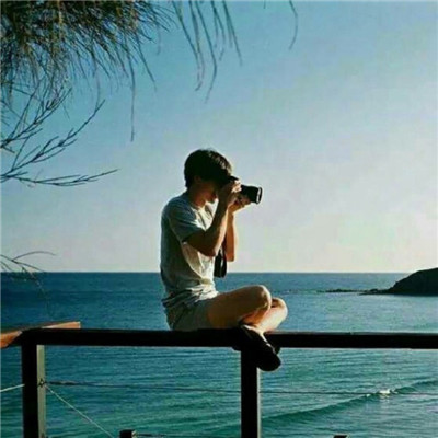 海边背影情侣头像合集！16张高清一左一右唯美款