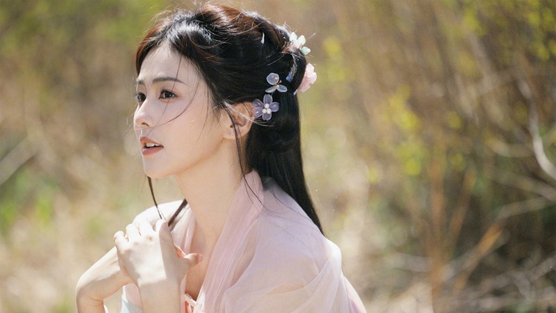 白鹿 唯美古装高清电脑壁纸分享