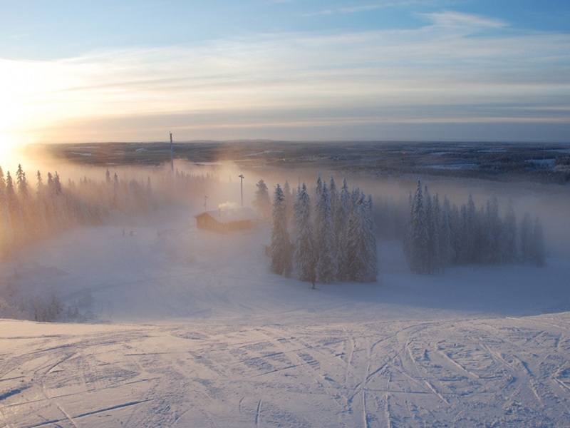 氛围感拉满！宁静雪地风景电脑动漫壁纸推荐