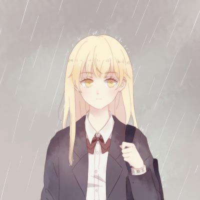 26张高清手绘二次元情侣头像 一男一女款可直接下载