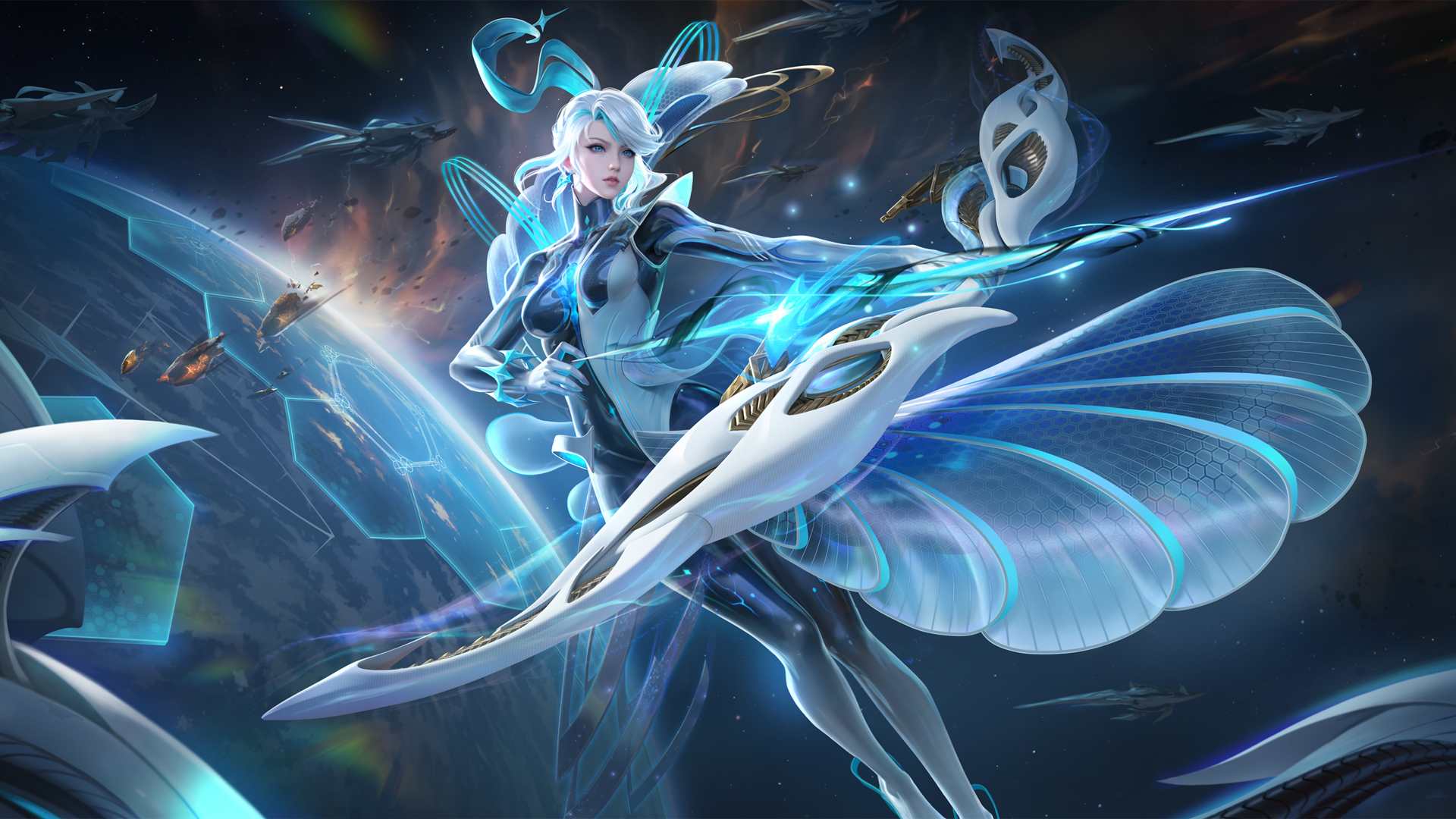 王者荣耀伽罗琥珀纪元皮肤高清壁纸资源上线