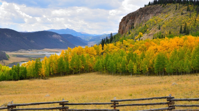 秋日山野林间电脑壁纸上新