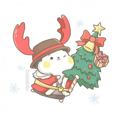 16张超萌动漫风QQ情侣头像 高清可爱又好看