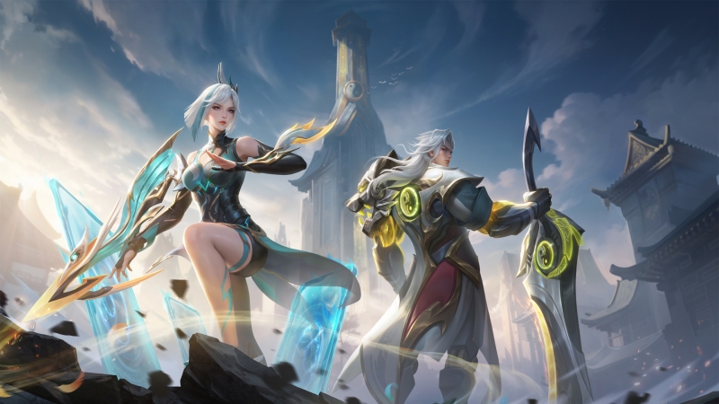 王者荣耀项羽镜星元战令皮肤高清壁纸上线，多尺寸可选