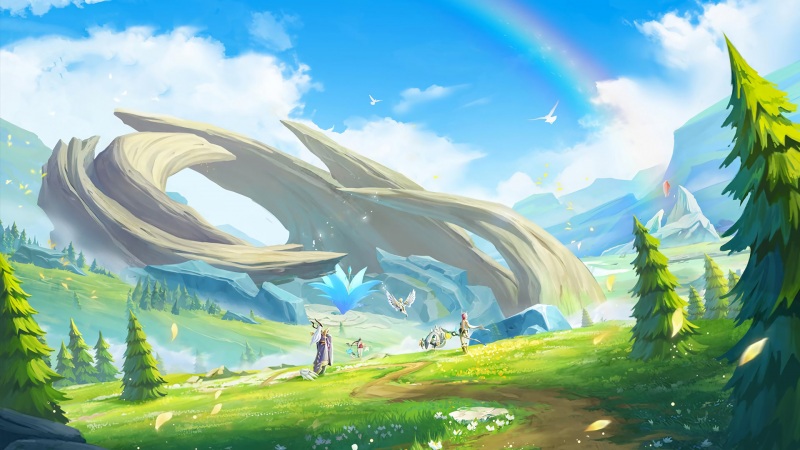 王者荣耀六周年专属游戏风景原画壁纸合集上线啦