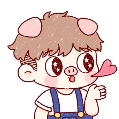 24张可爱呆萌卡通情侣头像 高清好看直接用