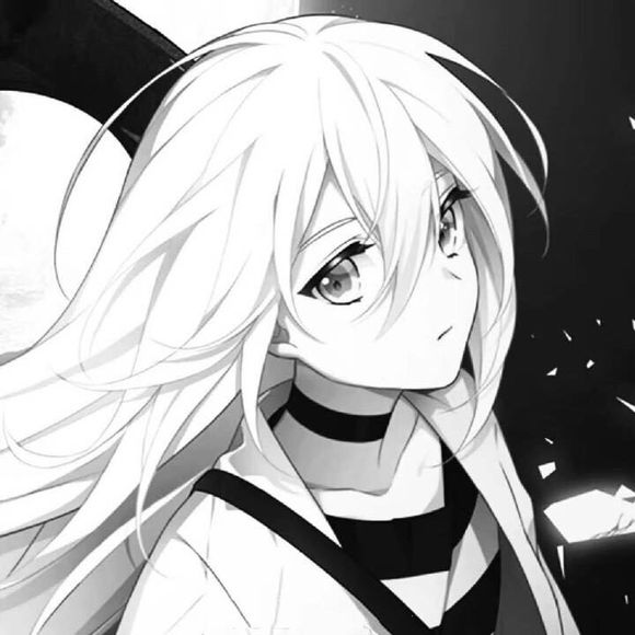 16张好看又流行的黑白微信情侣头像合集