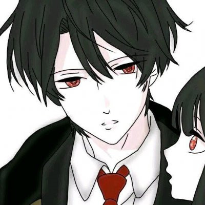 32张高清黑暗冷酷风动漫情侣头像 一对两张安排上了