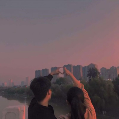 30张高清小清新风格QQ唯美情侣头像分享