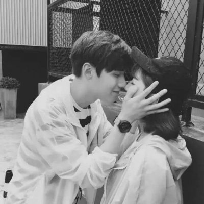 16张专属黑白情侣头像 高清不撞款