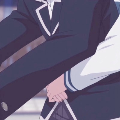 微信动漫情头两张一对 愿你爱的人也爱你