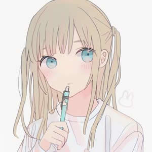 16组高清二次元情侣头像！一男一女分开款超适配