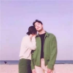 适合情侣用的亲密头像 10张氛围感拉满的双人合照头像