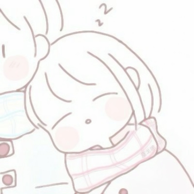 12张可爱简笔画情侣头像 左右配对高清图