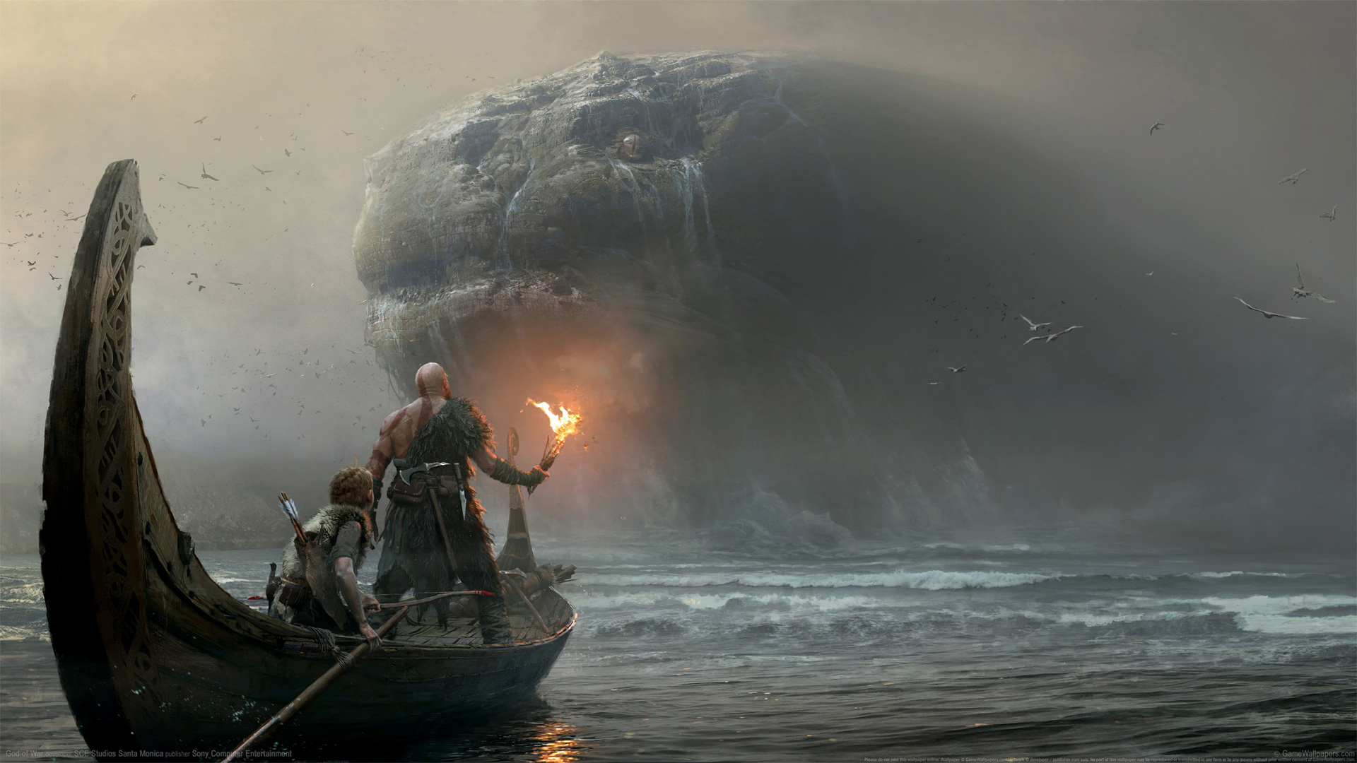 《战神God of War 》2k电脑壁纸 高清游戏壁纸分享