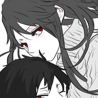 32张高清黑暗冷酷风动漫情侣头像 一对两张安排上了