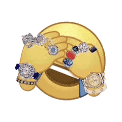 做人就要低调 炫富emoji斗图表情包