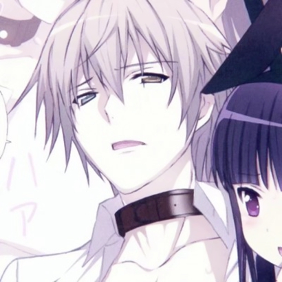 黑白暗黑风动漫情侣头像来了！18张高清二次元情头合集