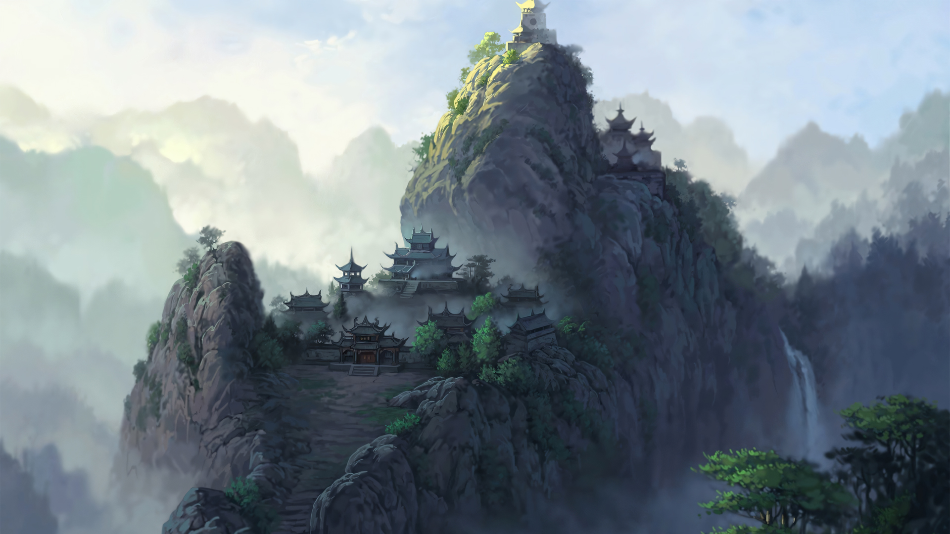 山寺风光高清壁纸合集来啦