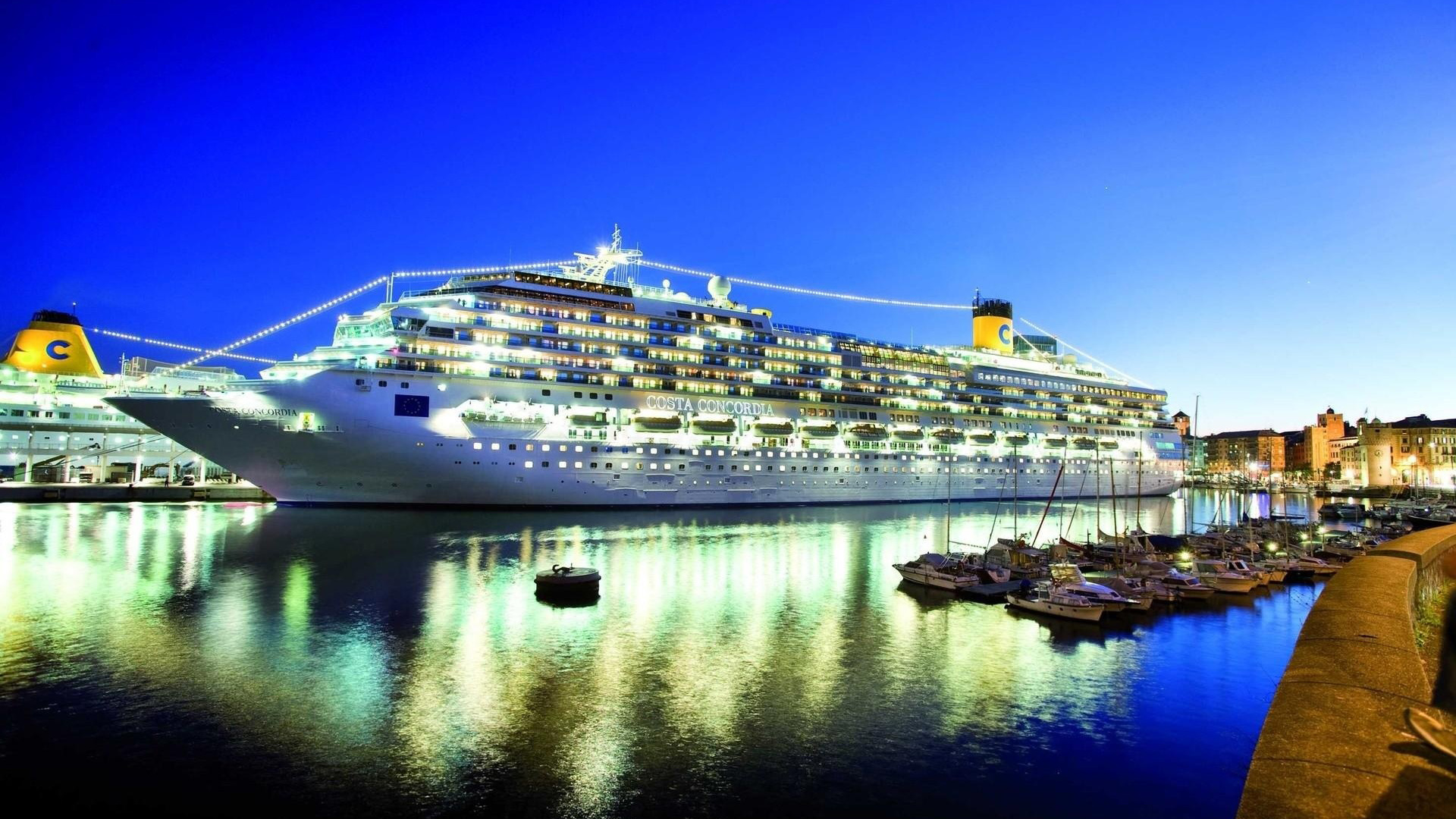 哥斯达黎加康科迪亚豪华邮轮 高清壁纸合集