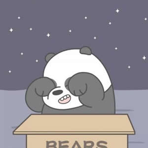 微信卡通情侣头像一对两张 每天爱你多一些