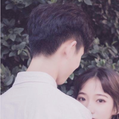 微信情侣头像唯美一对两张 盼长伴永无分别时刻