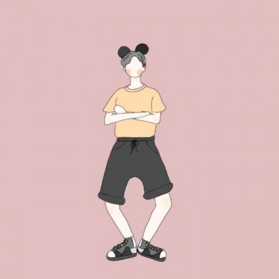一男一女手绘动漫情侣头像 30张可爱好看的情头合集
