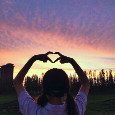 26张高清唯美真人情侣头像 一对两张超好看